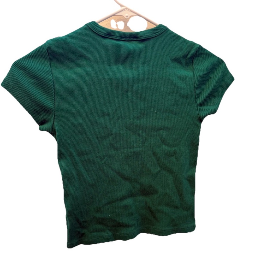 Anthropologie Maeve Baby - RIBBED BABY TEE IN GREEN - Picture 5 of 5